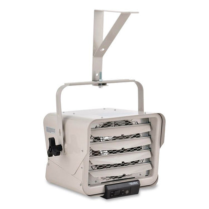 Unit Heater Horizontal Downflow with Remote, 7,500 W, 14.68 x 15 x 12.5, White
