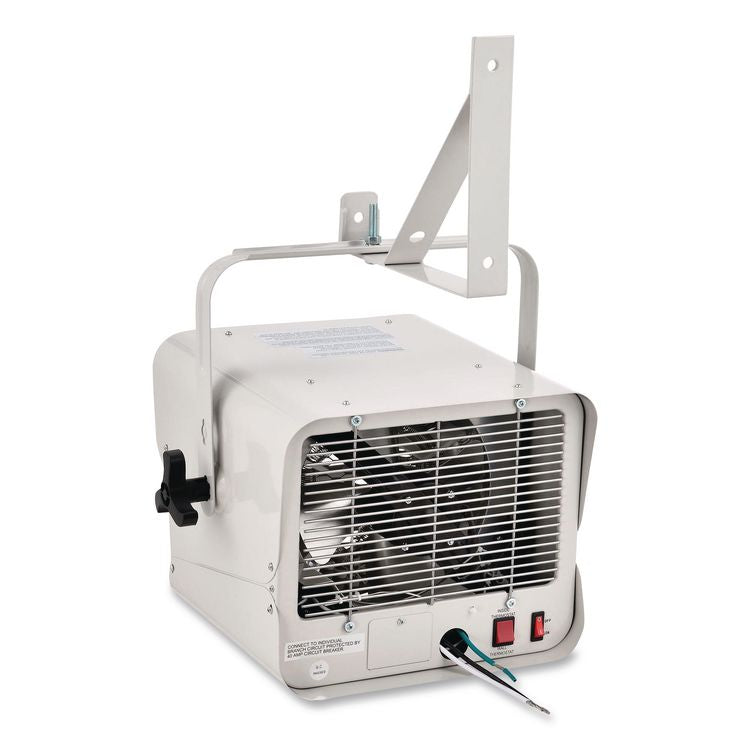 Unit Heater Horizontal Downflow with Remote, 7,500 W, 14.68 x 15 x 12.5, White