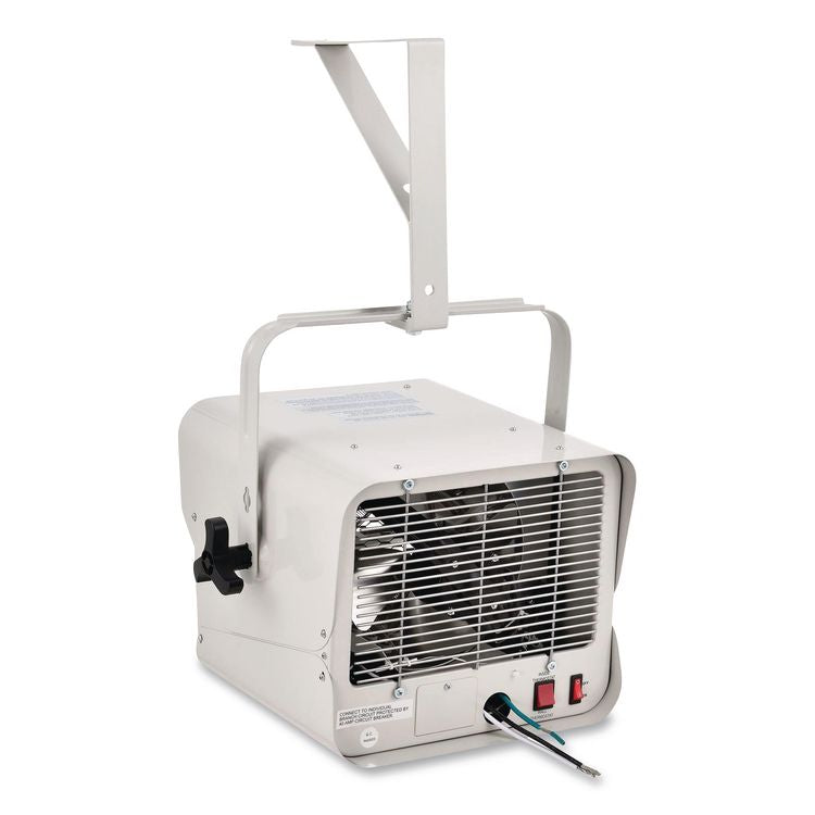 Unit Heater Horizontal Downflow with Remote, 7,500 W, 14.68 x 15 x 12.5, White