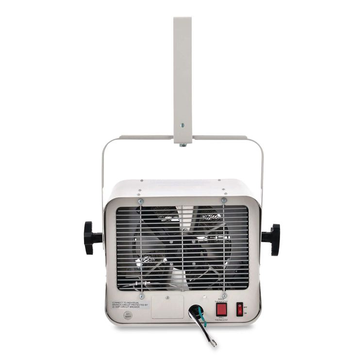 Unit Heater Horizontal Downflow with Remote, 7,500 W, 14.68 x 15 x 12.5, White