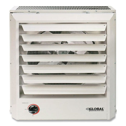 Unit Heater Horizontal or Vertical Downflow, Multi-Watt, 10,000 W, 19 x 8.5 x 21.44, White