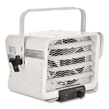 Portable Heater with Built-In Thermostat, 5,000 W, 14.12 x 17.5 x 19.62, White