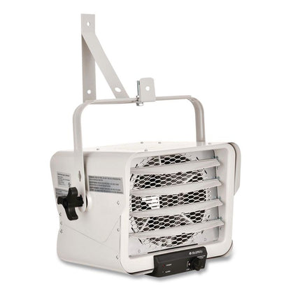 Portable Heater with Built-In Thermostat, 5,000 W, 14.12 x 17.5 x 19.62, White