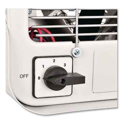 Portable Heater with Built-In Thermostat, 5,000 W, 14.12 x 17.5 x 19.62, White