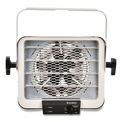 Portable Heater with Built-In Thermostat, 5,000 W, 14.12 x 17.5 x 19.62, White