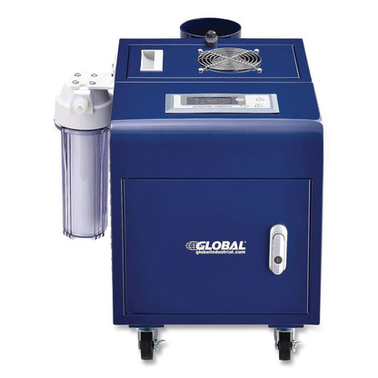Ultrasonic Humidifier, 38 pt Tank Capacity, 150 pt Output, 13.75 x 23.62 x 18.25, Blue