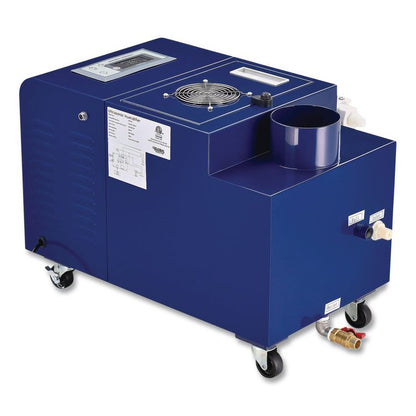 Ultrasonic Humidifier, 38 pt Tank Capacity, 150 pt Output, 13.75 x 23.62 x 18.25, Blue