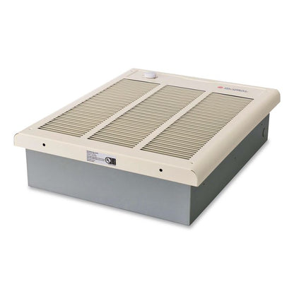 Fan Forced Wall Heater with Enclosed Motor, 4,000 W, 15.75 x 5 x 19.25, White