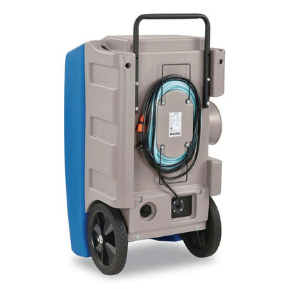 Low Grain Refrigerant Dehumidifier with Pump, 130 pt Tank Capacity, 22.43 x 20.81 x 37.81, Blue