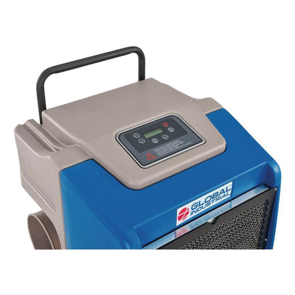 Low Grain Refrigerant Dehumidifier with Pump, 130 pt Tank Capacity, 22.43 x 20.81 x 37.81, Blue