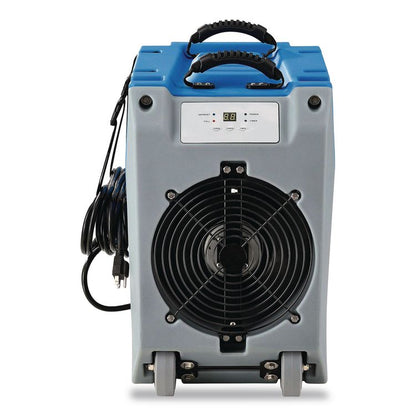 Crawl Space Commercial Dehumidifier With Pump, 90 pt Tank Capacity, 13.31 x 34 x 25, Blue