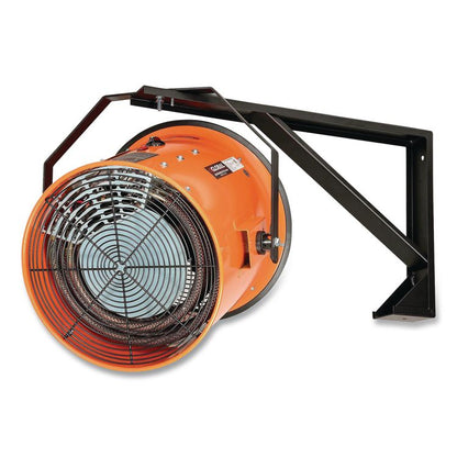 Electric Salamander Heater with Adjustable Thermostat 480 V, 30,000 W, 23.03 x 7.12 x 24.68, Orange