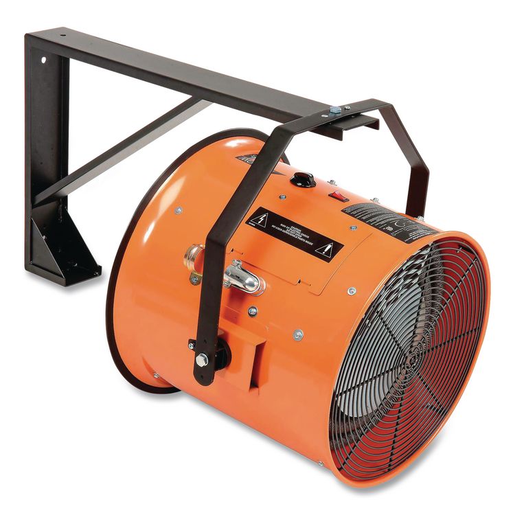 Electric Salamander Heater with Adjustable Thermostat 480 V, 30,000 W, 23.03 x 7.12 x 24.68, Orange