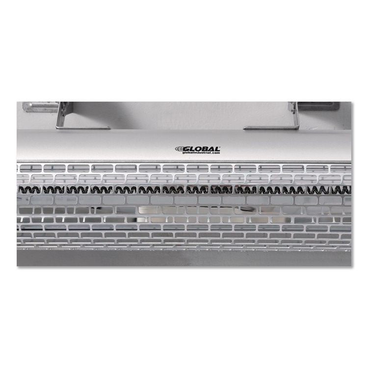 Infrared Patio Heater with Remote Control, 1,500 W. 30.75 x 5 x 5.38, Silver
