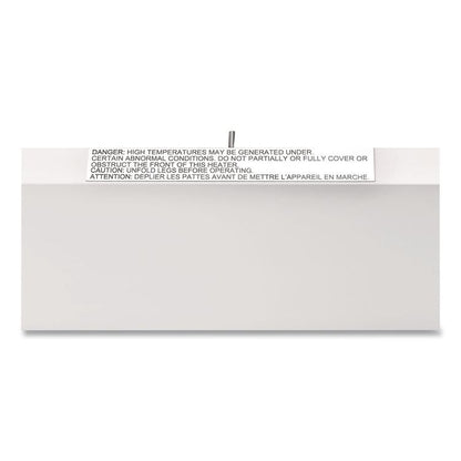 Radiant Panel Heater, 120 W, 22.43 x 1.06 x 14.87, White