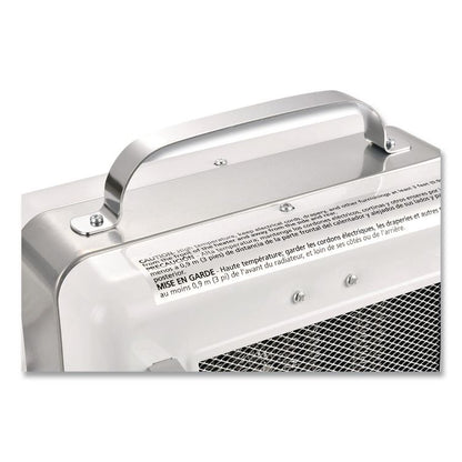 Portable Milkhouse Style Electric Heater, 1,500 W, 8 x 10.25 x 15.75, White