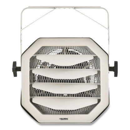 Unit Heater, Horizontal Downflow, 10,000 W, 18.13 x 16.75 x 16.06, White