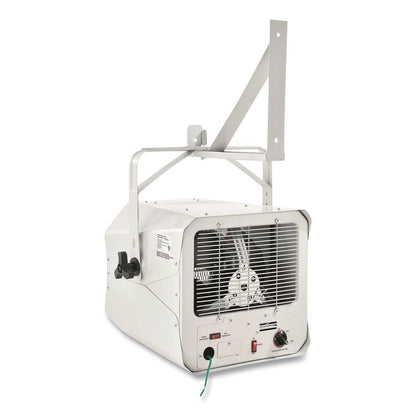 Unit Heater, Horizontal Downflow, 10,000 W, 18.13 x 16.75 x 16.06, White
