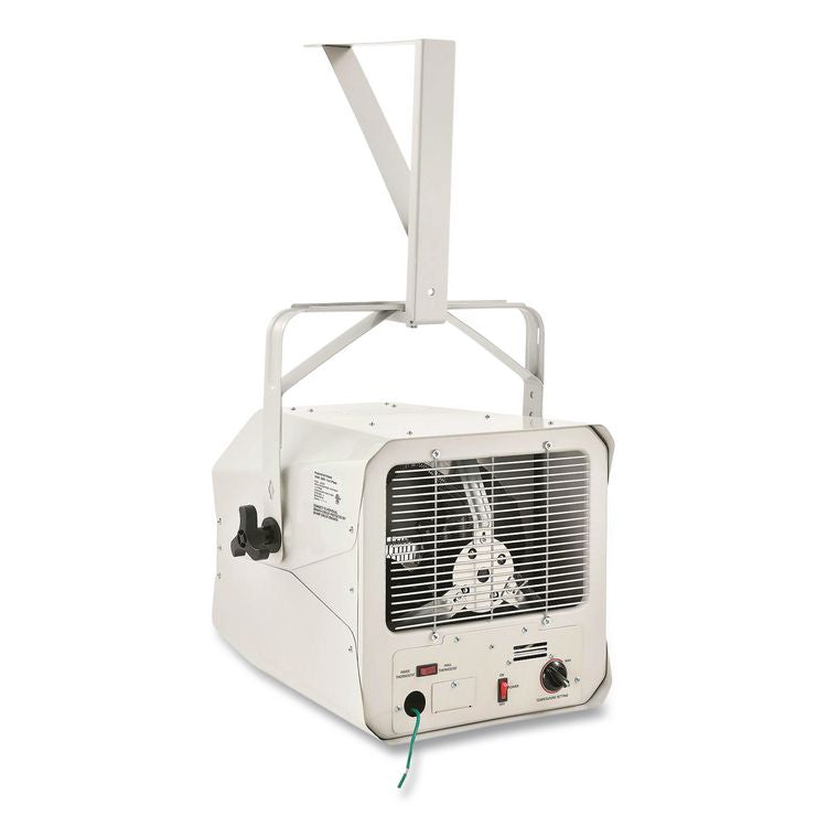 Unit Heater, Horizontal Downflow, 10,000 W, 18.13 x 16.75 x 16.06, White