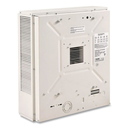 Unit Heater, Horizontal or Vertical Downflow, 10,000 W, 18.12 x 16.75 x 16.06, White