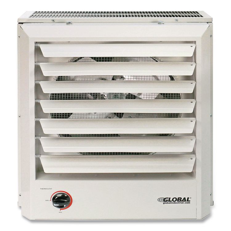 Unit Heater Horizontal or Vertical Downflow, Multi-Watt, 7,500 W, 19 x 8.5 x 21.43, White