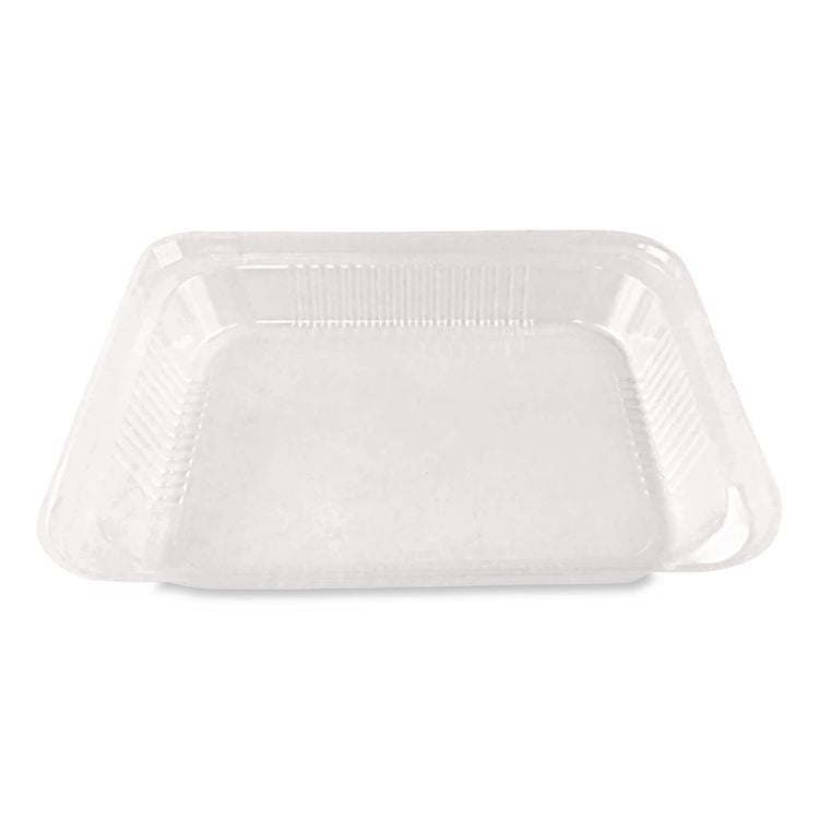 Plastic Dome Lid, 10.75 x 10.19 x 1.63, Clear, 100/Carton