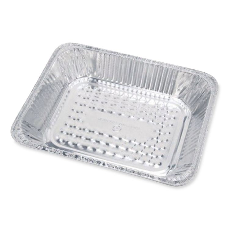 Aluminum Steam Table Pans, Half-Size Deep, 10.38 x 2.56 x 12.75, 100/Carton