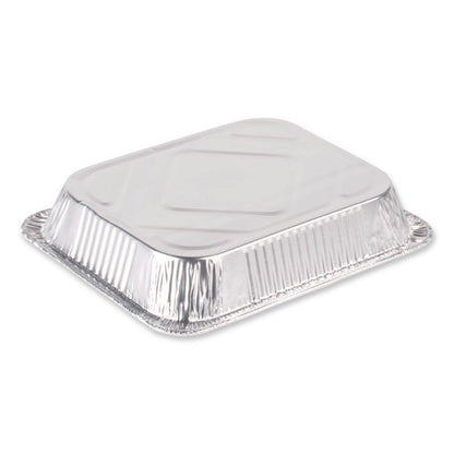 Aluminum Steam Table Pans, Half-Size Medium, 2.19" Deep, 10.38 x 12.75, 100/Carton
