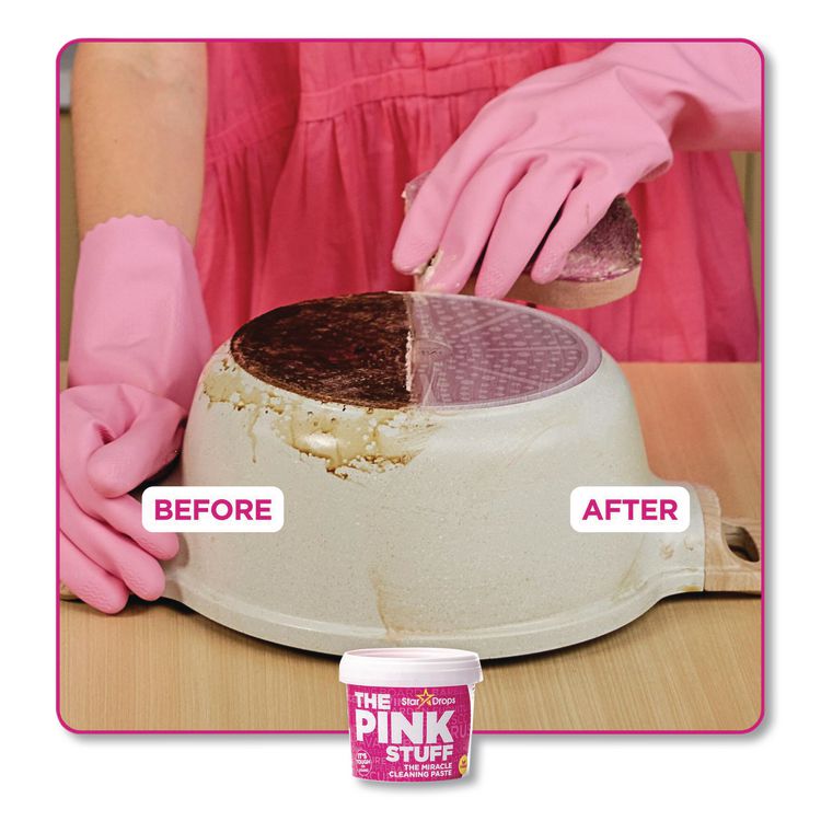Miracle Cleaning Paste, Fruity Scent, 17.6 oz Jar, 6/Carton