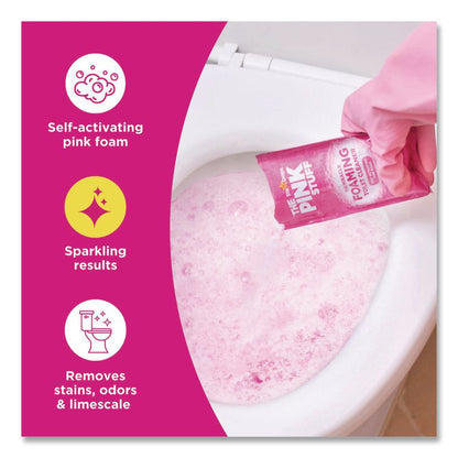Miracle Power Foaming Toilet Cleaner, Fruity Scent, 3.5 oz Packet, 2 Packets/Box