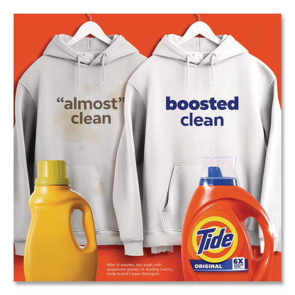 Liquid Laundry Detergent, Original Scent, 64 Loads, 80 oz Bottle, 4/Carton