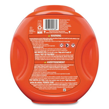 PODS Laundry Detergent, HE Compatible, Spring Meadow, 57 oz Tub, 76 Pacs/Tub