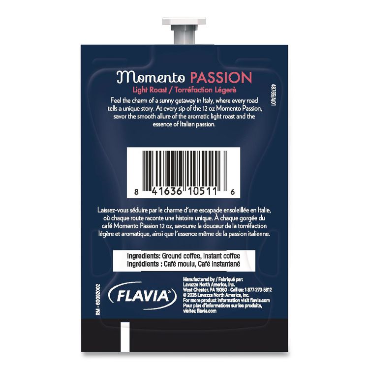 Lavazza Momento Passion Coffee Freshpack, 38/Carton
