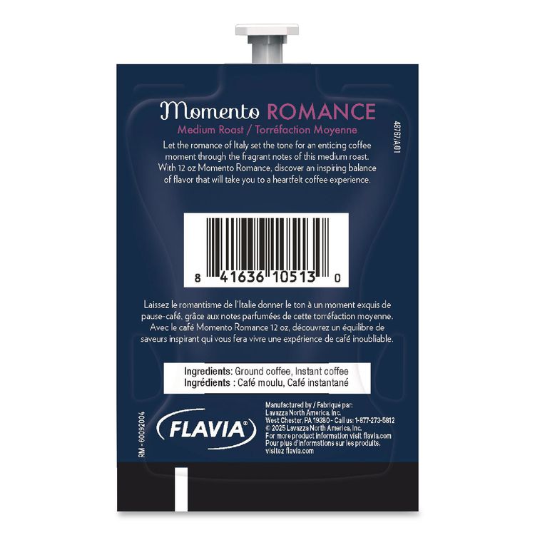 Lavazza Momento Romance Coffee Freshpack, 38/Carton