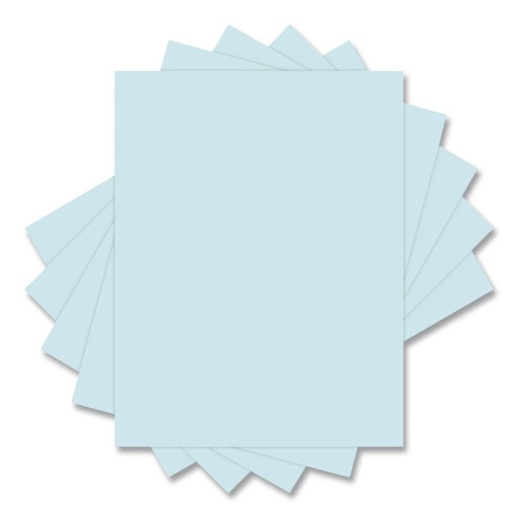 Multipurpose Pastel Colored Paper, 20 lb Bond Weight, 8.5 x 11, Blue, 500/Ream