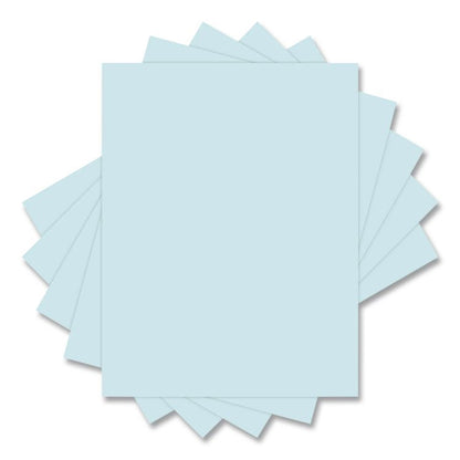Multipurpose Pastel Colored Paper, 20 lb Bond Weight, 8.5 x 11, Blue, 500/Ream