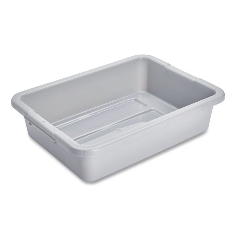Bus/Utility Tote, 20" x 15" x 5", Gray