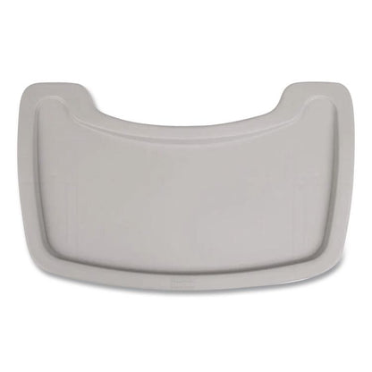 Sturdy Chair Microban Youth Seat Tray for Rubbermaid Commercial Youth Seats, 18.5 x 11.5 x 3.25, Plastic, Platinum