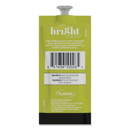 The Bright Tea Co. Green with Jasmine Tea Freshpack, 40/Carton