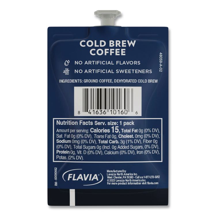 Cold Brew Coffee Freshpack, 80/Carton