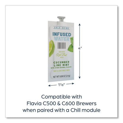 Cucumber Lime Mint Infused Water Freshpack, 100/Carton