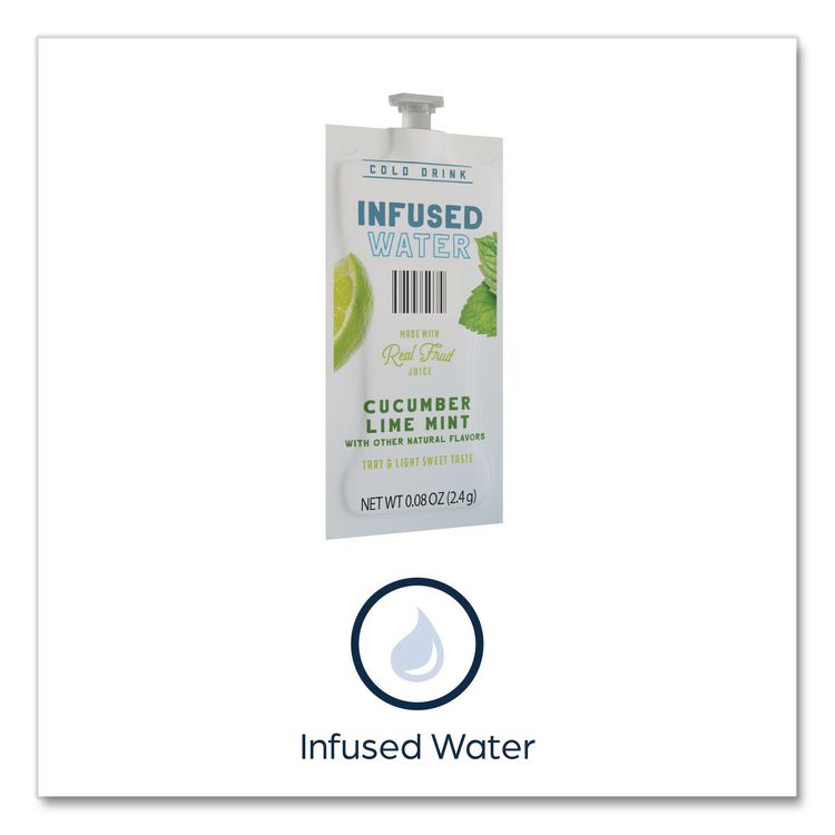 Cucumber Lime Mint Infused Water Freshpack, 100/Carton