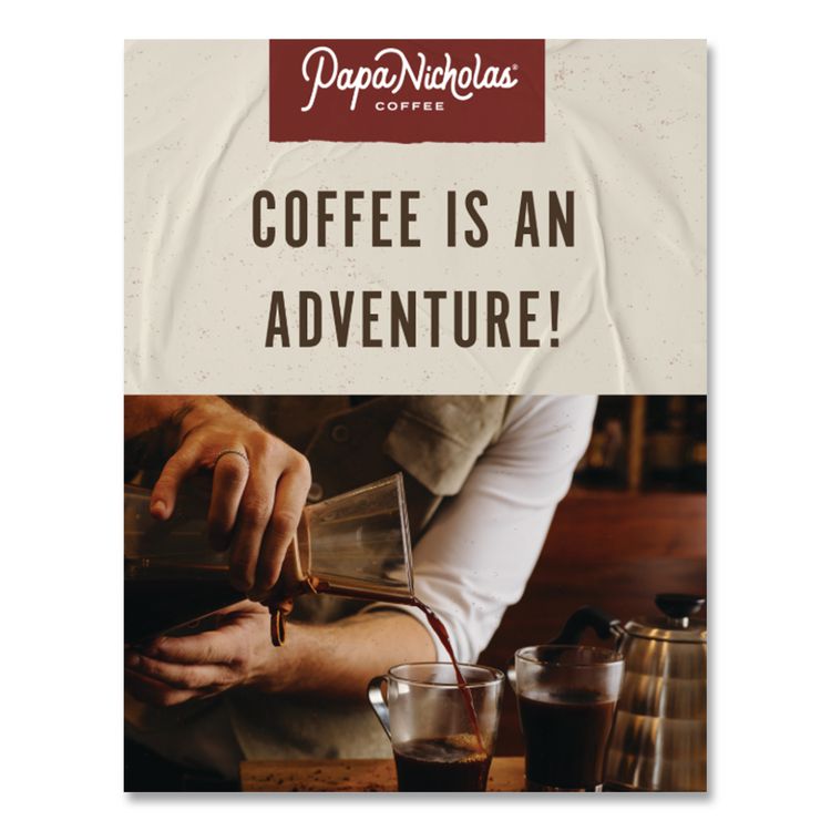 Premium Coffee, Breakfast Blend, Ground Portion Packs, 18/Carton