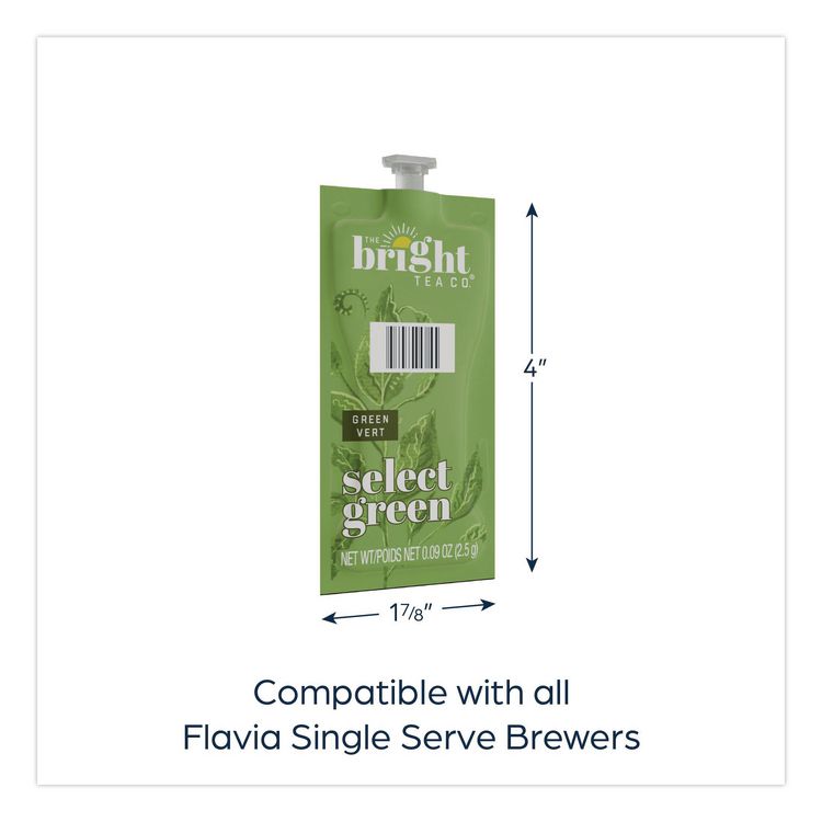 The Bright Tea Co. Select Green Tea Freshpack, 100/Carton