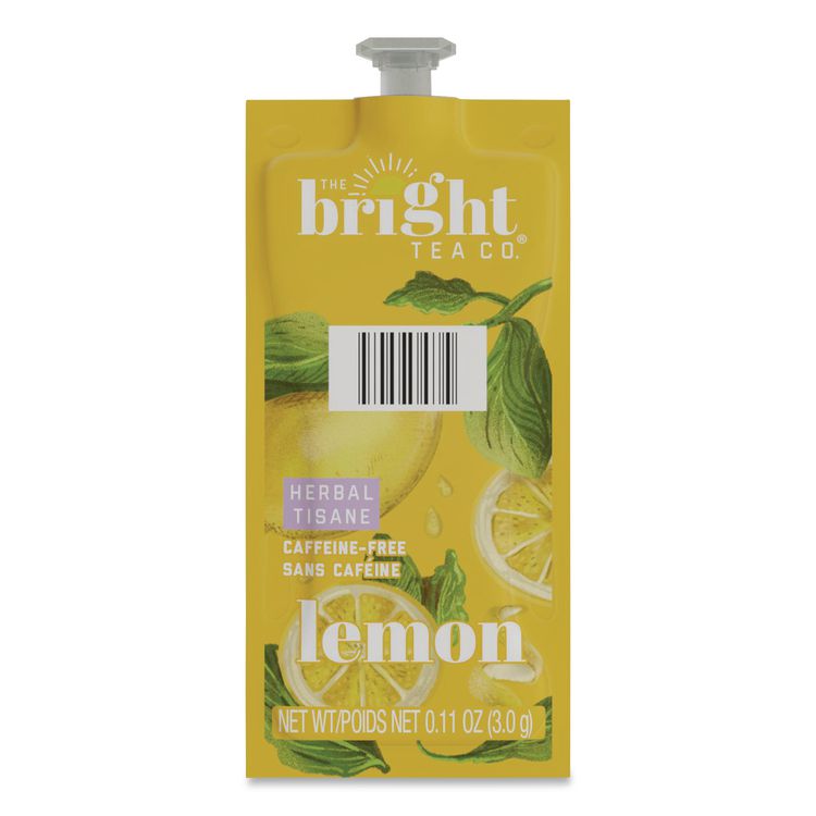 The Bright Tea Co. Lemon Herbal Tea Freshpack, 100/Carton