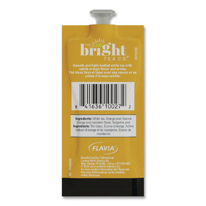 The Bright Tea Co. White with Orange Tea Freshpack, 100/Carton