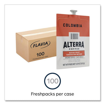 Alterra Colombia Coffee Freshpack, 100/Carton