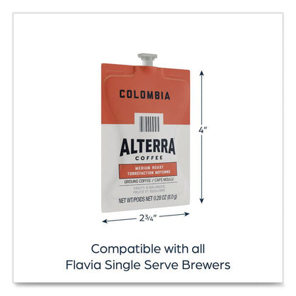 Alterra Colombia Coffee Freshpack, 100/Carton