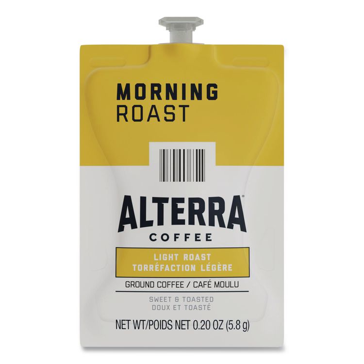 Alterra Morning Roast Coffee Freshpack, 100/Carton