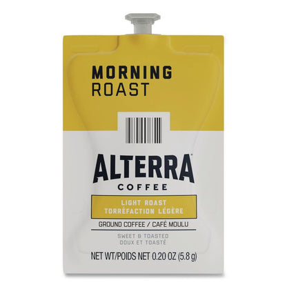 Alterra Morning Roast Coffee Freshpack, 100/Carton